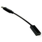 VALUE adapterkábel Displayport papa -> HDMI mama 15 cm