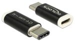 Delock USB-C - USB 2.0 micro átalakító adapter fekete (65678)