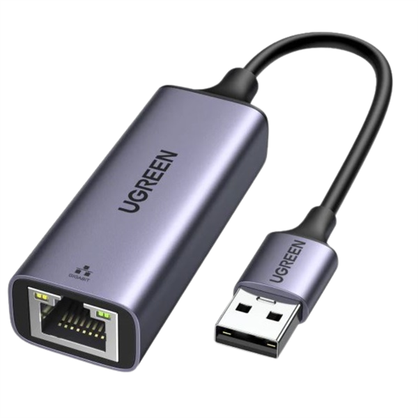 UGREEN Ethernet adapter 1 Gbit/s, szürke (50922)