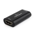 HDMI REPEATER 40M GEMBIRD, c7479813, DRP-HDMI-02, Átalakító, adapter (hálózati termékeken kívül), toldó, csatlakozó, HDMI közvetítése, HDMI anya HDMI anya