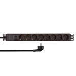 Logilink 19" PDU 8-utas, túlfeszültség-védelemmel